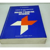 Usado, Curso De Matemáticas Ii  Análisis Geometría Diferencial. segunda mano  Chile 