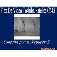 Usado, Flex De Video Toshiba Satelite C645 segunda mano  Chile 