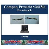 Placa De Audio Compaq Presario V3418 La segunda mano  Chile 