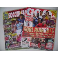 Revistas Futbol Internacional. (2) -goal- Soccer Star- segunda mano  Chile 