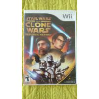 Usado, Star Wars The Clone Wars: Republic Heroes Wii segunda mano  Chile 