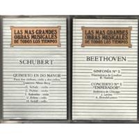 Usado, Cassettes, Beethoven Y Schubert. segunda mano  Chile 