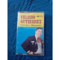 Cassette De Charro Gutierrez Corridos Mexicanos (909 segunda mano  Chile 