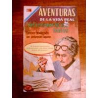 Aventuras De La Vida Real Sabios Novaro 1971 Comics segunda mano  Chile 