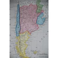 Usado, Antiguo Mapa Chile Patagonia Sudamerica 1850 segunda mano  Chile 