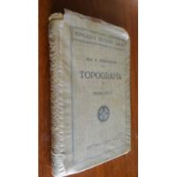 Topografia, Tomo 2 - Werkmeister - 1947 segunda mano  Santiago