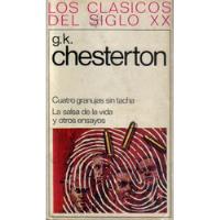 Cuatro Granujas Sin Tacha, La Salsa De La Vida / Chesterton, usado segunda mano  Chile 