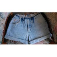 Short Jeans Mujer Largo Ajustable Talla 38 Wrangler Vintage segunda mano  Santiago