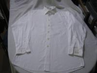 Camisa, De Vestir Calvin Klein Talla M (15-32/33) Color Blan, usado segunda mano  Chile 