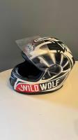 Usado, Casco Moto Airoh Helmet Wild Wolf segunda mano  Chile 