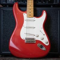 Usado, Fender Custom Shop Strato Fiesta Red '56 Soft Relic Guitarra segunda mano  Chile 