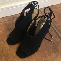 Zapatos Mujer Formal Mossimo Talla 35 Color Negro Sin Caja, usado segunda mano  Chile 