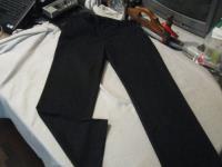 Pantalon De Vestir Van Heusen Talla W32 L30  Negro S/pinzas segunda mano  Puente Alto