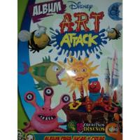 Álbum Disney Art Attack, Incompleto, Salo, 2007. segunda mano  Chile 