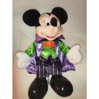 Usado, Peluche Original Mickey Mouse Vampiro Halloween Disney 28cm. segunda mano  Villa Alemana