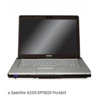 Notebook Toshiba A205- Sp5820, Desarme segunda mano  Chile 