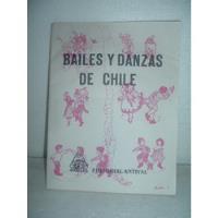 Librito  Bailes Y Danzas De Chile , usado segunda mano  Chile 