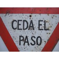Letrero Antiguo ,señalética segunda mano  Chile 