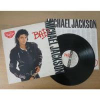 Vinilo Michael Jackson Bad Lp Europeo 1987 1ra Edicion segunda mano  Santiago