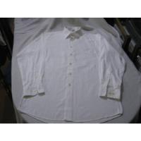 Usado, Camisa, De Vestir Calvin Klein Talla M (15-32/33) Color Blan segunda mano  Puente Alto