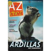 Revista A Z Diez / N° 82 / 7 Noviembre 1996 / Ardillas , usado segunda mano  Chile 
