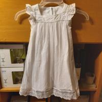 Vestido Blanco  Mimo Babies  Talla 4, usado segunda mano  Ñuñoa