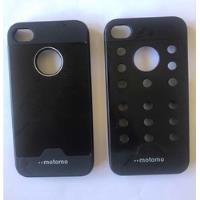 Dos Carcasas Negras Para iPhone 4 4s Motomo, usado segunda mano  Vitacura