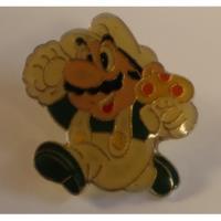 Pin Luigi Running 1988 Nintendo Super Mario Bros Mushroom segunda mano  Chile 