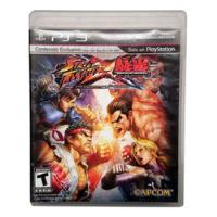 Street Fighter X Tekken Playstation Ps3 segunda mano  Chile 
