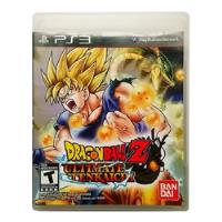 Dragon Ball Ultimate Tenkaichi Playstation Ps3 segunda mano  Chile 