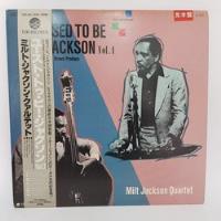 Milt Jackson Quartet Used To Be Jackson Vol. 1 Vinilo Japon segunda mano  Chile 