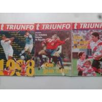 Revista Triunfo - Años 97 - 98 - 99  - Son 3-  segunda mano  Chile 