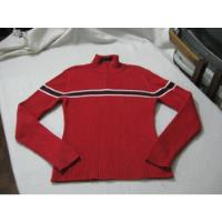 Sweater Medio Cierre Mujer Tommy Hilfiger Talla L Rojo Impeq segunda mano  Chile 