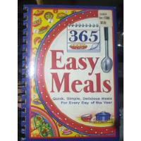 365 Recetas Fáciles En Inglés: Libro De Cocina segunda mano  Chile 