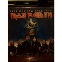 Iron Maiden. Vinilo Live Raising Hell segunda mano  Chile 