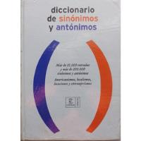 Diccionario De Sinónimos Y Antónimos (edición Actualizada) segunda mano  Chile 
