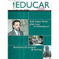 Revista Educar / Marzo Del 2000 / López Tarres segunda mano  Chile 