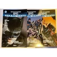 Comic Dc: Batman - Yo Soy Gotham. 3 Tomos, Historia Completa. Editorial Unlimited segunda mano  Chile 