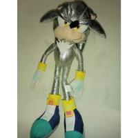 Peluche Original Sonic The Hedgehog Silver 48 Cm. Sega.  segunda mano  Villa Alemana