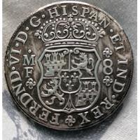 Rep Moneda Española 1741  segunda mano  Chile 