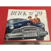 Usado, Automóvil Buick 49 Antiguo Afiche Publicidad Manual Usa Rma segunda mano  Chile 