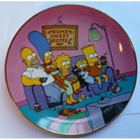 Plato Decorativo Simpsons 1991 A Family For The 90s Bredford segunda mano  Chile 