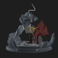 Usado, Archivo Stl Impresión 3d - Fullmetal Alchemist Diorama  segunda mano  Chile 