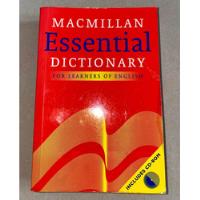 Diccionario Macmillan Inglés - Inglés Essential Dictionary F segunda mano  Chile 