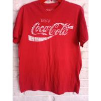 Polera Coca Cola Importada Original Usada Talla Md, usado segunda mano  Chile 