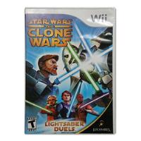 Star Wars Clone Wars Light Saber Duels Wii segunda mano  Chile 