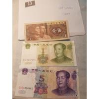 3 Billetes Chinas segunda mano  Chile 