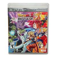 Dragon Ball Battle Of Z Playstation Ps3 segunda mano  Chile 