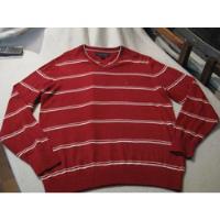 Sweater Cuello En V Tommy Hilfiger Talla S Rojo Impecable segunda mano  Puente Alto