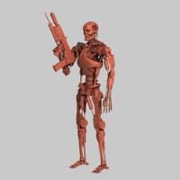 Archivo Stl Impresión 3d - Terminator T-800 Endoskeleton segunda mano  Puerto Montt
